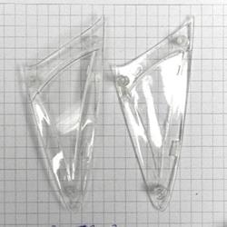 Spoilerset seitl unten N82 silber