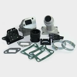 Ansaugrohr membrangest. PK 25mm 2-Loch