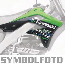 Kühlerabdeckung KX250F `13- schwarz