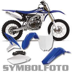 PlastikKit YZ450F `10-13 blau/weiß/sw