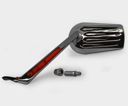 Chopperspiegel mit integr. Blinker