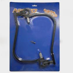 Handprotektor Montagekit Alu schwz. 28mm