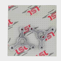 Gabelsterne LSL 14mm/6-Kant silber