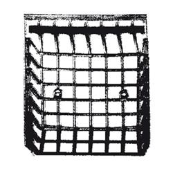 Rücklichtgitter PK50XL weiß Rücklichtgitter PK50XL weiß