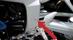 Rahmenabdeckkappe für BMW K1300R Rahmenabdeckkappe für BMW K1300R
