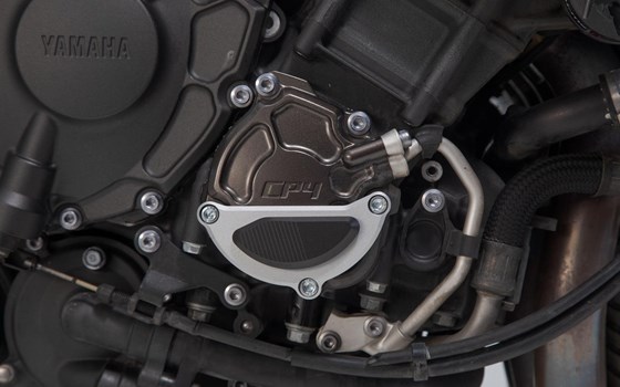Motorgehäusedeckel-Schutz. Schwarz/Silbern. Yamaha MT-10 / SP (16-). - Bild 3