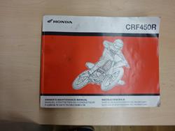 Honda Orginal Werkstatthandbuch CRF 450 Honda Orginal Werkstatthandbuch CRF 450