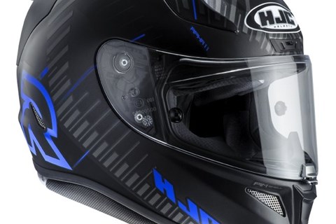 Marke: HJC Artikelname: HJC Helm RPHA-11 Epik Trip schwarz/blau