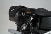 Legend Gear Seitentaschen-System LC. Harley-Davidson Dyna Wide Glide (09-17).