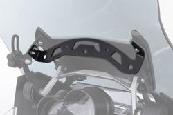 Zusatzverstärkung und Geräteträger für Verkleidungsscheibe- schwarz