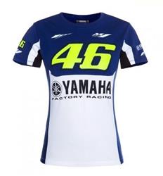 Yamaha VR46 Rossi T-Shirt 2016 Damen Replica Design Yamaha VR46 Rossi T-Shirt 2016 Damen Replica Design