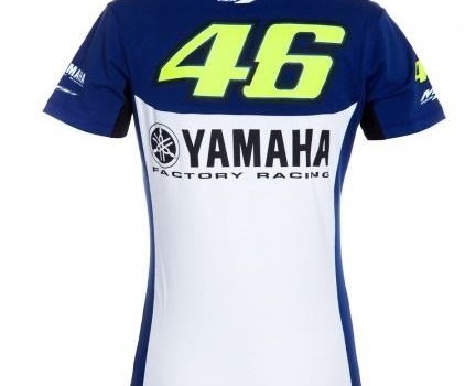 Yamaha VR46 Rossi T-Shirt 2016 Damen Replica Design - Bild 2