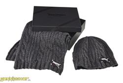Triumph Geschenkbox Schal und Mütze grau ("Cable Knit Beanie & Scarf Set") Triumph Geschenkbox Schal und Mütze grau ("Cable Knit Beanie & Scarf Set")
