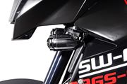 Scheinwerfer-Halter. Schwarz. KTM 990 SMT (08-14).