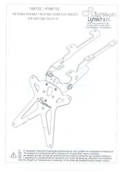 Ligh tech Kennzeichenträger KTM 990