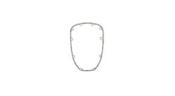 Kettenkastendeckeldichtung groß für BMW R 80 Modelle