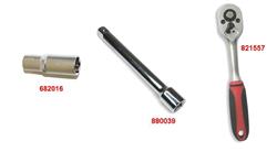 Zündkerzenschlüssel 16mm für BMW F650GS (08-12), F700GS & F800GS (08-18) Zündkerzenschlüssel 16mm für BMW F650GS (08-12), F700GS & F800GS (08-18)