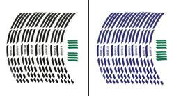 Felgenrandaufkleber für BMW K1300S