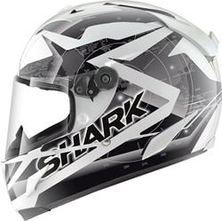 SHARK RACE-R PRO KUNDO weiss/silber S SHARK RACE-R PRO KUNDO weiss/silber S
