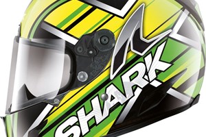 SHARK RACE-R KRISTO schwarz/grün/gelb S