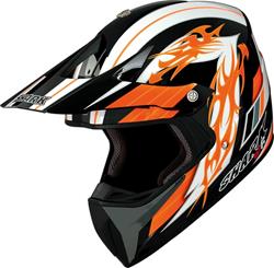 SHARK SXR CREW LINE schwarz/orange/weiss M SHARK SXR CREW LINE schwarz/orange/weiss M