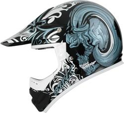 SHARK SX1 SKULLY schwarz/anthr./weiss M SHARK SX1 SKULLY schwarz/anthr./weiss M