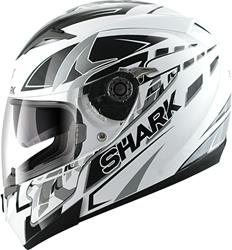 SHARK S700 S STIPPLE 2013 weiss/schwarz/silber XL SHARK S700 S STIPPLE 2013 weiss/schwarz/silber XL