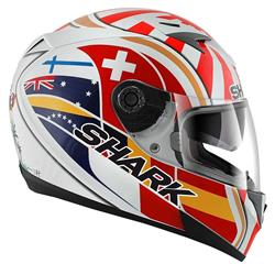 SHARK S700 S ZARCO 2013 Replica weiss/orange/rot S SHARK S700 S ZARCO 2013 Replica weiss/orange/rot S