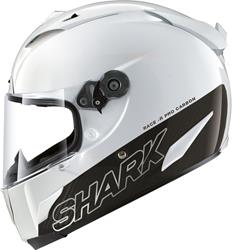 SHARK RACE-R PRO CARBON Blank weiss XS SHARK RACE-R PRO CARBON Blank weiss XS