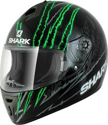 SHARK S600 TERROR MAT Integralhelm schwarz/grün/rot mat L SHARK S600 TERROR MAT Integralhelm schwarz/grün/rot mat L