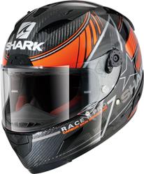 SHARK RACE-R PRO CARBON KOLOV carbon/orange M SHARK RACE-R PRO CARBON KOLOV carbon/orange M