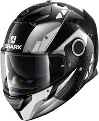 SHARK SPARTAN CARBON BIONIC carbon/schwarz/weiss XS SHARK SPARTAN CARBON BIONIC carbon/schwarz/weiss XS