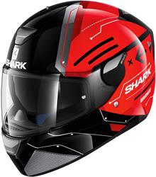 SHARK SKWAL WARHEN schwarz/rot XS SHARK SKWAL WARHEN schwarz/rot XS
