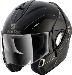 SHARK EVOLINE SERIE 3 HATAUM MATT matt schwarz/anthr./weiss L SHARK EVOLINE SERIE 3 HATAUM MATT matt schwarz/anthr./weiss L