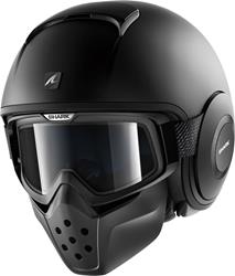 SHARK DRAK BLANK MATT matt schwarz S SHARK DRAK BLANK MATT matt schwarz S