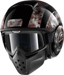 SHARK DRAK DOGTAG schwarz/chrome L SHARK DRAK DOGTAG schwarz/chrome L