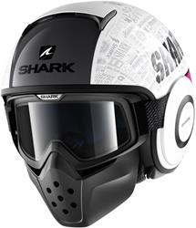 SHARK DRAK TRIBUTE RM weiss/pink/silber M SHARK DRAK TRIBUTE RM weiss/pink/silber M
