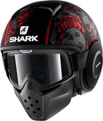 SHARK DRAK SANCTUS matt schwarz/rot/anthr. L SHARK DRAK SANCTUS matt schwarz/rot/anthr. L