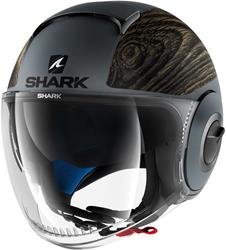SHARK NANO SIJI anthrazit/choco ecru XS SHARK NANO SIJI anthrazit/choco ecru XS