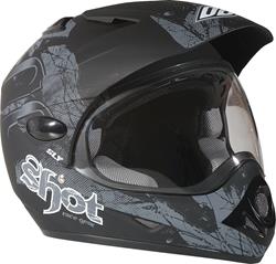 SHOT SLY DECO mit DD-Verschluss matt schwarz/grau M SHOT SLY DECO mit DD-Verschluss matt schwarz/grau M