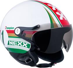 NEXX X60 CHAMPION weiss/grün/rot dekor XS NEXX X60 CHAMPION weiss/grün/rot dekor XS