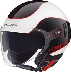 NEXX X60 MERCURE weiss glanz/rot/sw. XS NEXX X60 MERCURE weiss glanz/rot/sw. XS