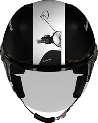 HELIX 3D BOMBOLONE schwarz/weiss dekor L HELIX 3D BOMBOLONE schwarz/weiss dekor L