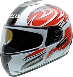 HELIX CURSUS II weiss/rot/schwarz S HELIX CURSUS II weiss/rot/schwarz S