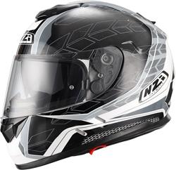 NZI SYMBIO DART Integralhelm schwarz/anthrazit L