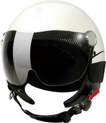 MAX GROUPIE Jethelm Swarovskisteine weiss glanz XXS