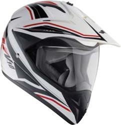KAPPA HKKV10 ENDURO TRAIL Helm weiss/rot/sw. XL KAPPA HKKV10 ENDURO TRAIL Helm weiss/rot/sw. XL