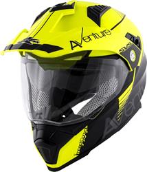 KAPPA KV30 AVENTURE Enduro Helm matt schw./gelb S