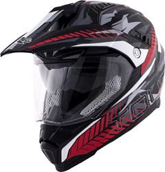 KAPPA KV30 TOUR Enduro Helm camouflage/rot/sw. XS KAPPA KV30 TOUR Enduro Helm camouflage/rot/sw. XS