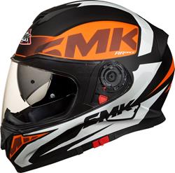 SMK TWISTER LOGO Integralhelm matt schwarz/orange XL SMK TWISTER LOGO Integralhelm matt schwarz/orange XL